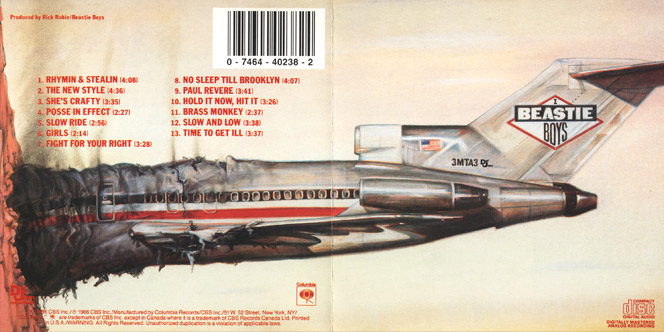 Beasty Boys - Licensed to ill