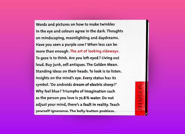 El arte de mirar hacía los lados